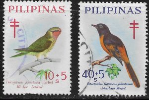 Philippines B38,B39 TB.  Birds