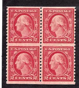 540a Mint,OG,H... Imperf Block of 4... SCV $130.00