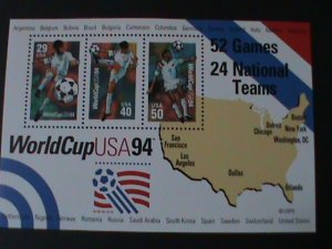 UNITED STATES-1994-SC#2837- WORLD CUP SOCCER USA'94 S/S MNH-VF-LAST ONE