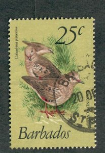 Barbados #502 Birds used single