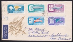 HUNGARY 1962 airmail cover to New Zealand..................................A6156