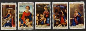 Cook Islands 437-41a MNH Christmas, Art