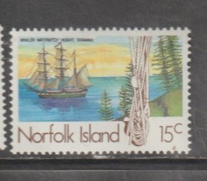 SC357 Norfolk Island 1985 Whaling Ships MNH