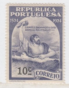 1924 PORTUGAL Centenary of Luis De Camoes Poet 10cMH* Stamp A29P16F32244-