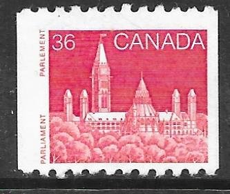 Canada 953: 36c West Block Parliament, used, F-VF