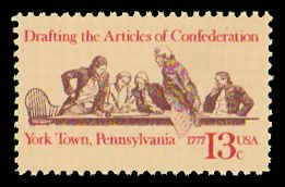 PCBstamps   US #1726 13c Articles of Confederation, MNH, (4)