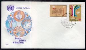 UN New York 305 Cover Craft U/A FDC