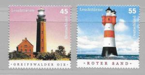 Germany 2290-91 Lighthouse MNH