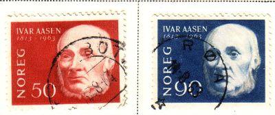 Norway Sc 439-0 1963 Aasen stamps used