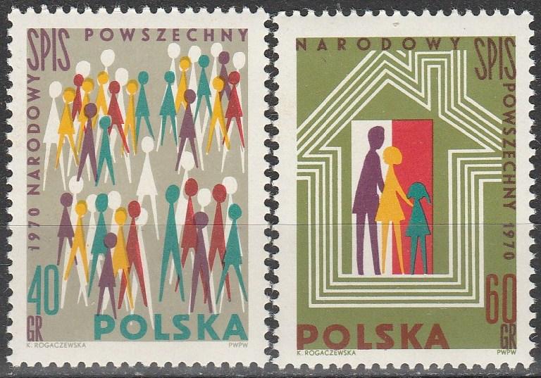 Poland #1758-9  MNH