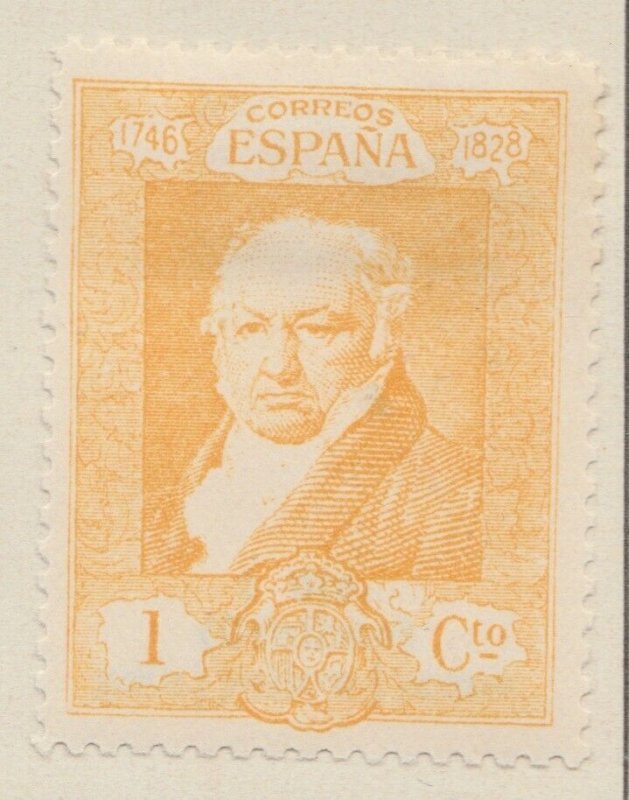 1930 SPAIN Goya 1c MH* Stamp A29P4F30948-