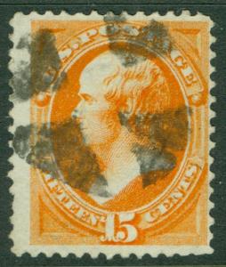 EDW1949SELL : USA 1870 Scott #152 Used. Very Fresh. PSAG Cert. Catalog $220.00.