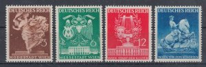 Germany 1941 Sc#502-505 Mi#768-771 mnh (DR1803)