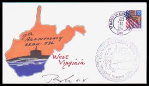 USS West Virginia SSBN736 Rogak Sub Cover