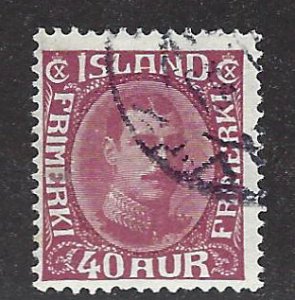 Iceland SC#184 Used Fine...Worth a Close Look!