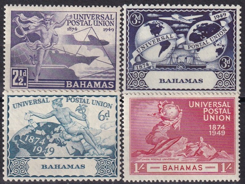 Bahamas #150-53  F-VF  Unused CV $5.35  (Z2468)