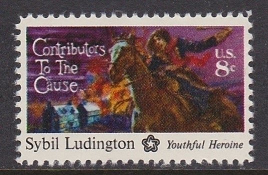1559  Sybil Ludington MNH