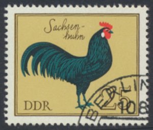 German Democratic Republic  SC# 1985   CTO  Chickens see details & scans