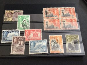 Gold Coast mounted mint or  used  stamps Ref 63107