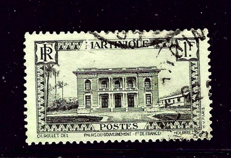 Martinique 157 Used 1933 issue