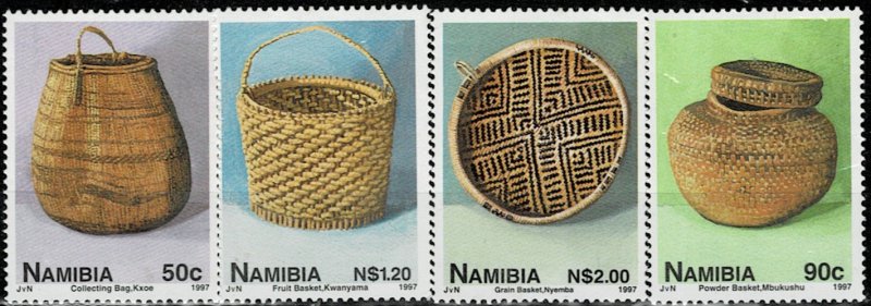 NAMIBIA  1997 BASKET WORK  MNH