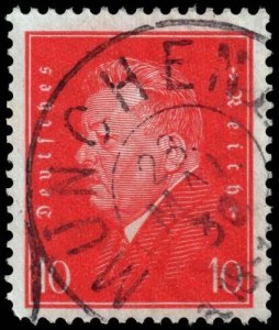 Germany - Scott 371 - Used - Rounded Corner