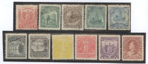 Salvador, El #159-161/163-170 Unused Single