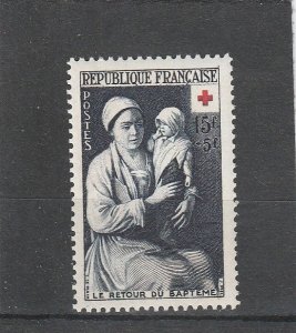 France  Scott#  B283  MNH  (1953 The Return from Baptism by Louis Le Nain)