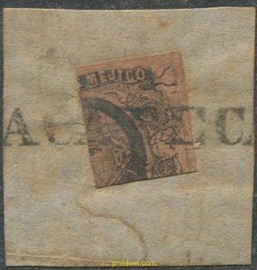 667158 USED MEXICO 1861 MIGUEL HIDALGO