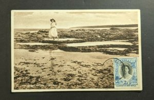 1934 Nukualofa Tonga Coral Reefs Picture Postcard Cover