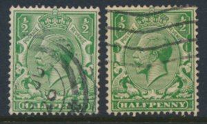 GB SG 418  SC# 187  Used Green & Deep Green see detail / scans               ...