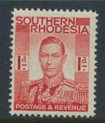 Southern Rhodesia  SG 41  Mint very light trace of Hinge 