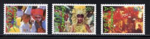 Aruba 40-42 MNH, Carnival Set from 1989.