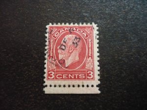 Stamps - Canada - Scott# 197 - Used Part Set of 1 Stamp