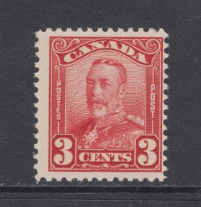 Canada Sc 151 MNH. 1928 3c KGVI, fresh & bright