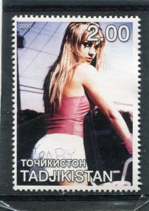 Tajikistan 2000 BRITNEY SPEARS Stamp Perforated Mint (NH)