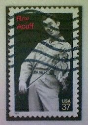 United States, Scott #3812, used(o), 2003, Roy Acuff, 37¢, black and white