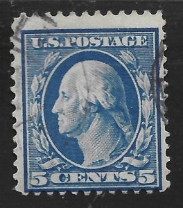 US #347 5c George Washington