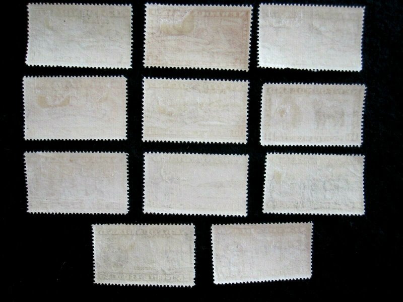 CANADA/NEWFOUNDLAND - SCOTT# 233-243 - CS - MH - CAT VAL $41.90