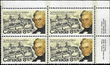 CANADA   #655 MNH UPPER RIGHT PLATE BLOCK  (2-2