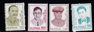 Philippines # 1861-1864, Portraits, Mint NH, 1/2 Cat.