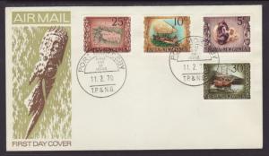 Papua New Guinea 297-300 U/A FDC