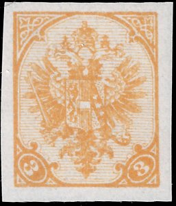 Bosnia-Herzegovina 1900 Sc 13 MNH imperf presentation copy