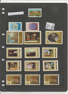 ROMANIA COLLECTION ON STOCK SHEET, MINT/USED