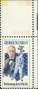 # 1756 Mint Never Hinged ( MNH ) GEORGE M. COHAN