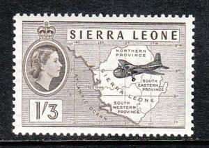Sierra Leone Map,Airplane 203 Mint
