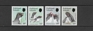 PENGUINS - FALKLAND ISLANDS #450-53