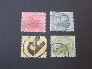 Australia Western 1890 Sc 62-3,66,68 FU