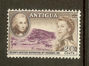 Antigua, Scott #127, 20c Nelson's Dockyard, Fine Ctring, MNH