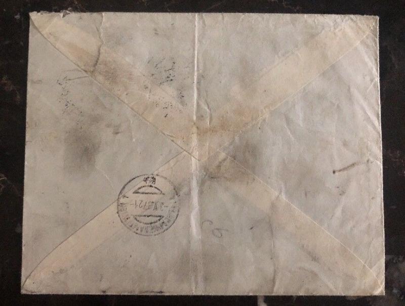 1937 Vienna Austria Commercial Airmail Cover to Liverpool England